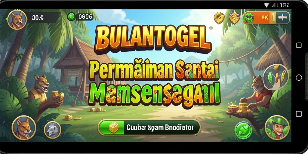 Tampilan gameplay penuh warna dan seru dari BULANTOGEL.