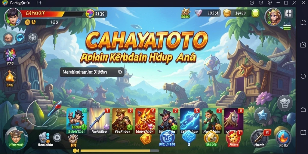 Tampilan intuitif dari aplikasi CAHAYATOTO saat mengelola aktivitas.