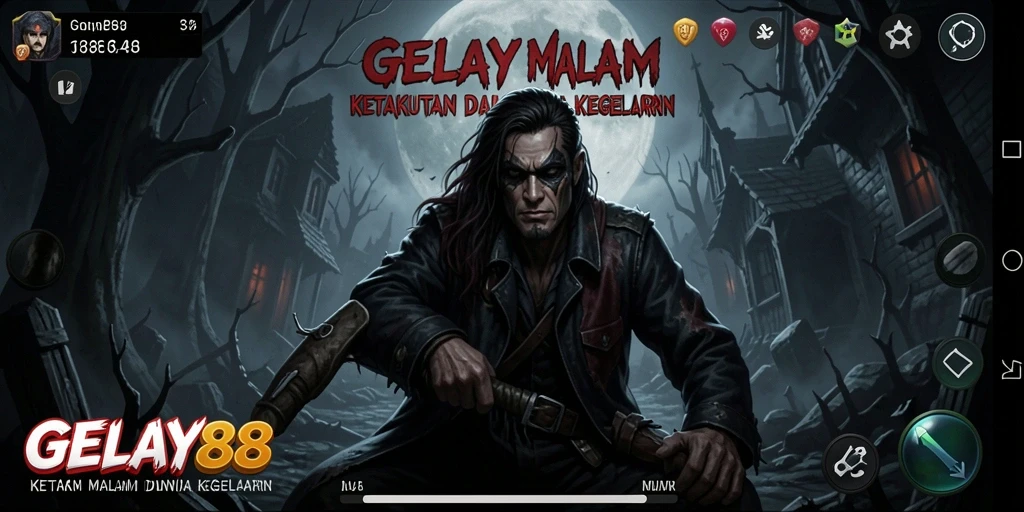 Gameplay menyeramkan di GELAY88, penuh ketegangan dan kengerian.
