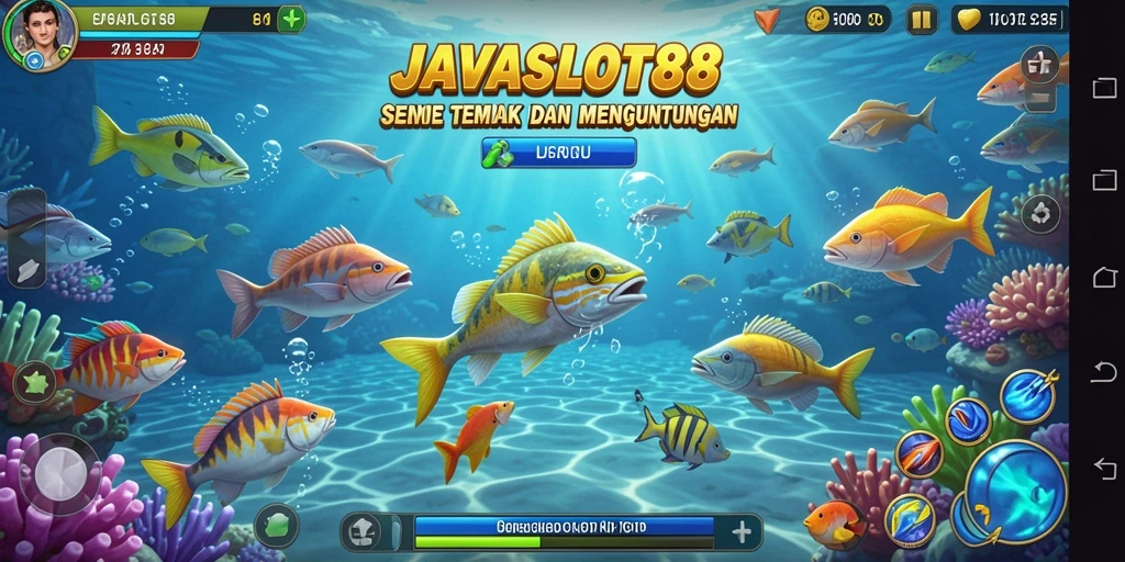 Tampilan gameplay seru dari JAVASLOT88 dengan grafis yang menawan.