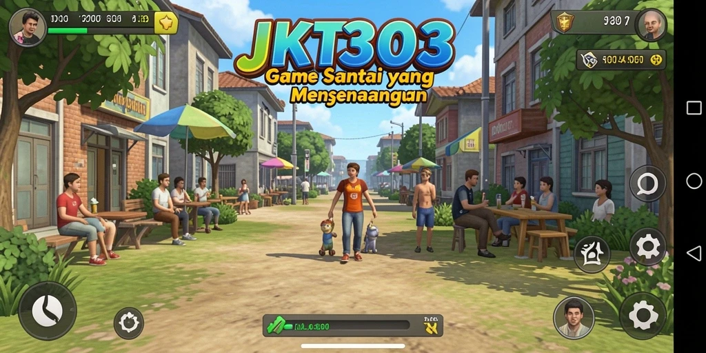 Tampilan gameplay seru dan menyenangkan di JKT303.
