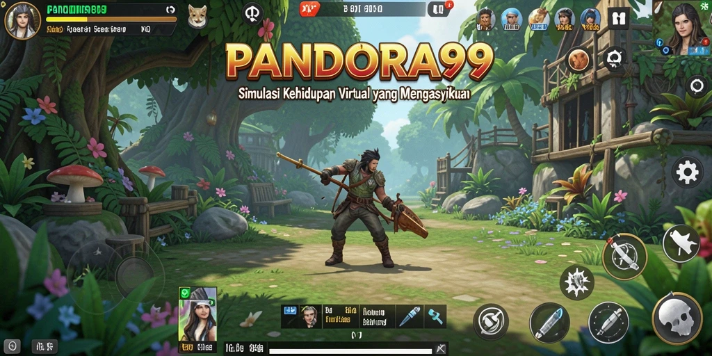 Tampilan gameplay PANDORA99 yang menarik dan realistis.