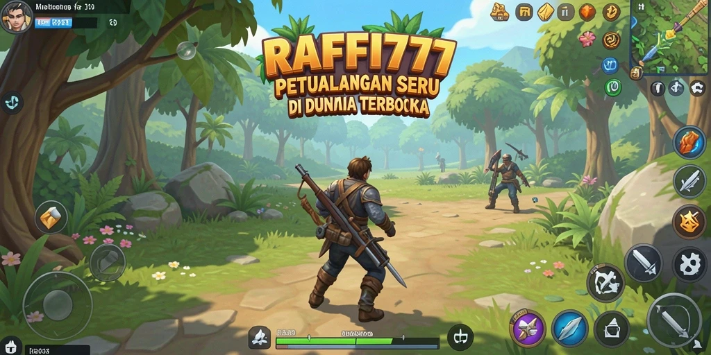 Tangkapan layar dari gameplay seru RAFFI777 di dunia terbuka.