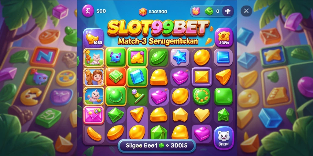 Tampilan colorful dari gameplay SLOT99BET yang mengasyikkan.