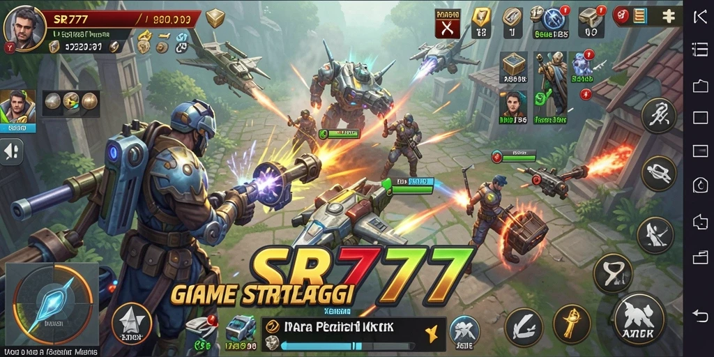 Tampilan gameplay SR777 yang mengasyikkan dan menantang.