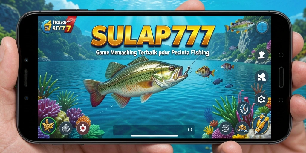 Tampilan gameplay SULAP777 dengan aksi memancing yang seru.